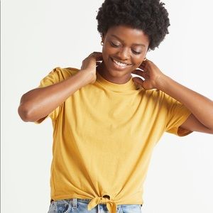 Sundry Sunflower Tie Front Tee🤩